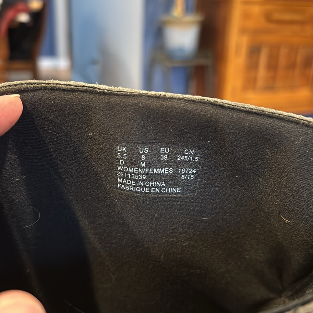 Clarks Riddle Phrase Riding Boots - Picture 8 of 8